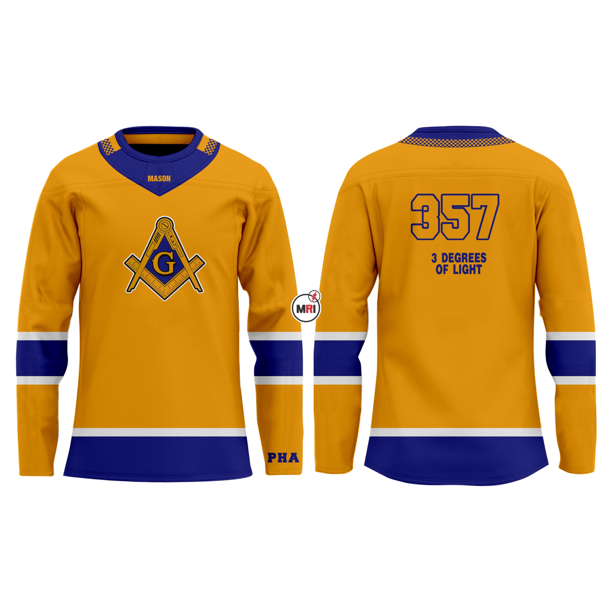 Masonic Sublimated Ice Hockey Jersey