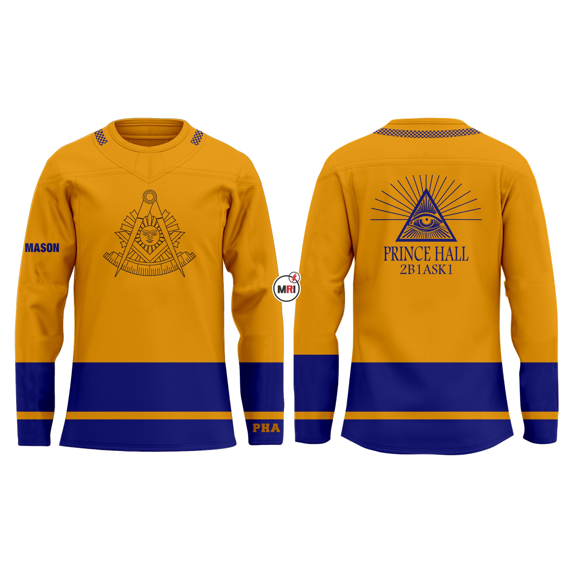 Masonic Sublimated Ice Hockey Jersey