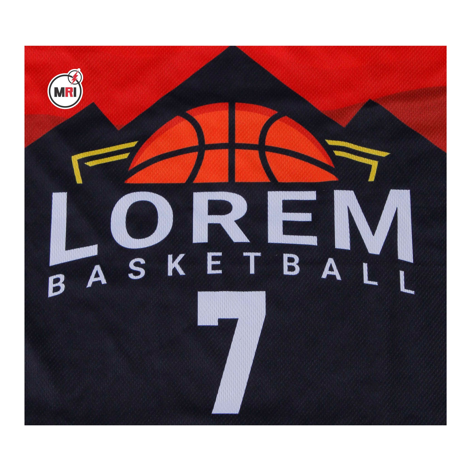 Sublimated Basketball Jersey With Short