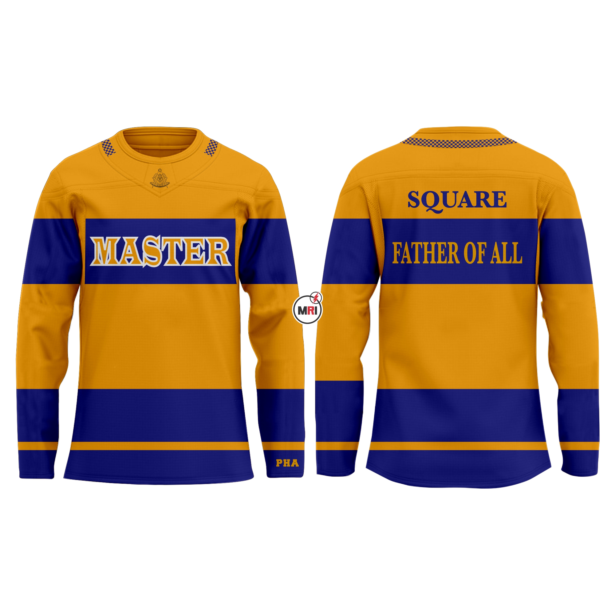 Masonic Sublimated Ice Hockey Jersey