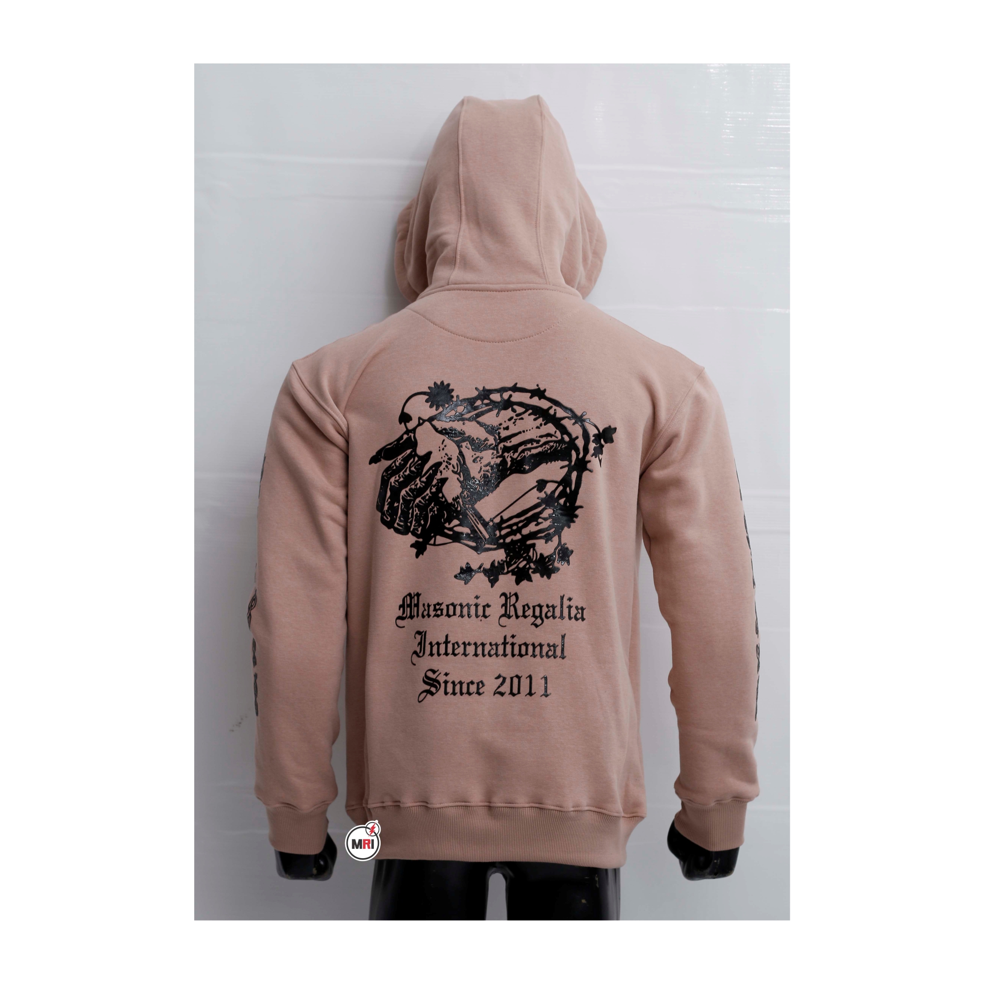 Customized Pullover Silicone Print Hoodie