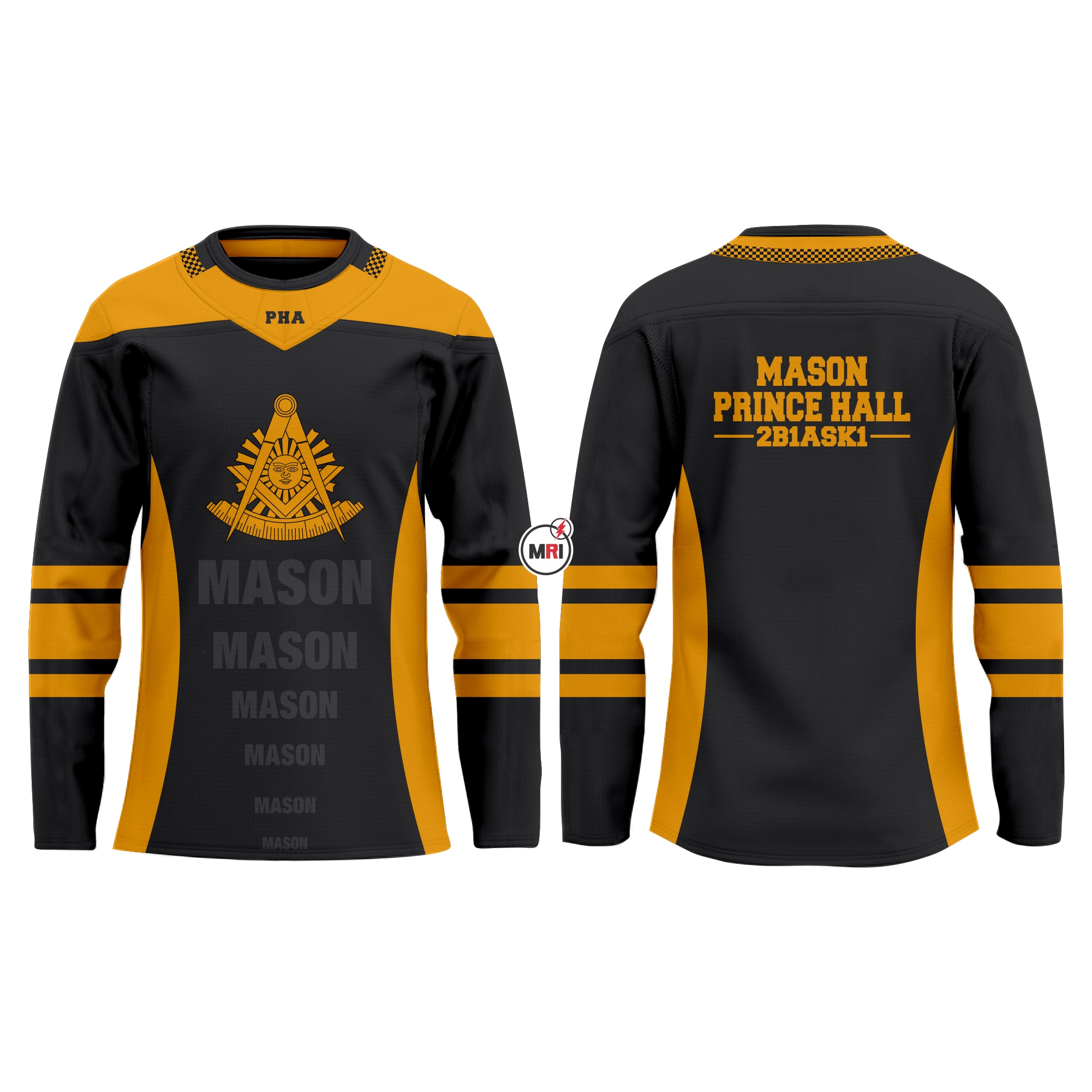 Masonic Sublimated Ice Hockey Jersey