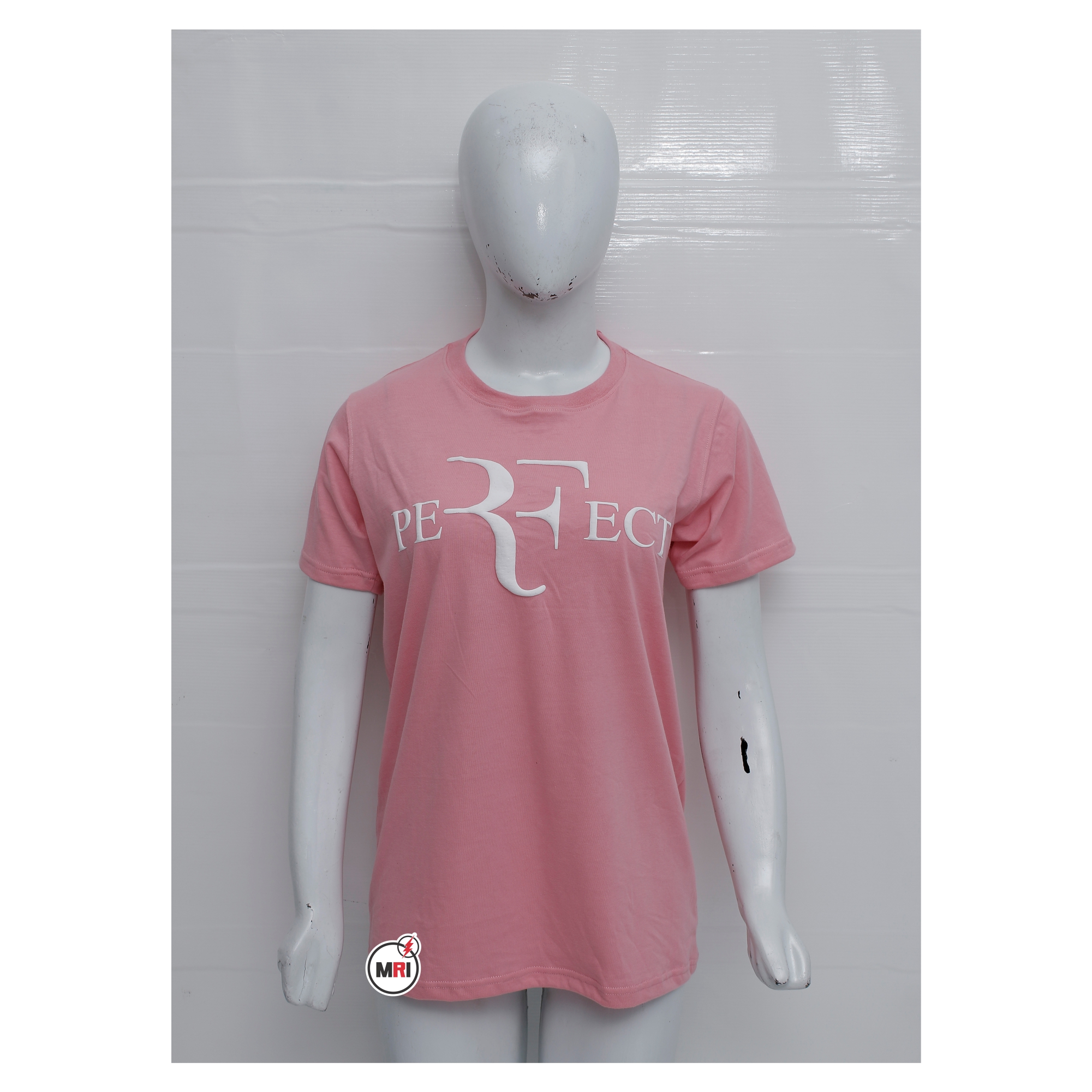 Pink Puff Printing Cotton T-Shirt