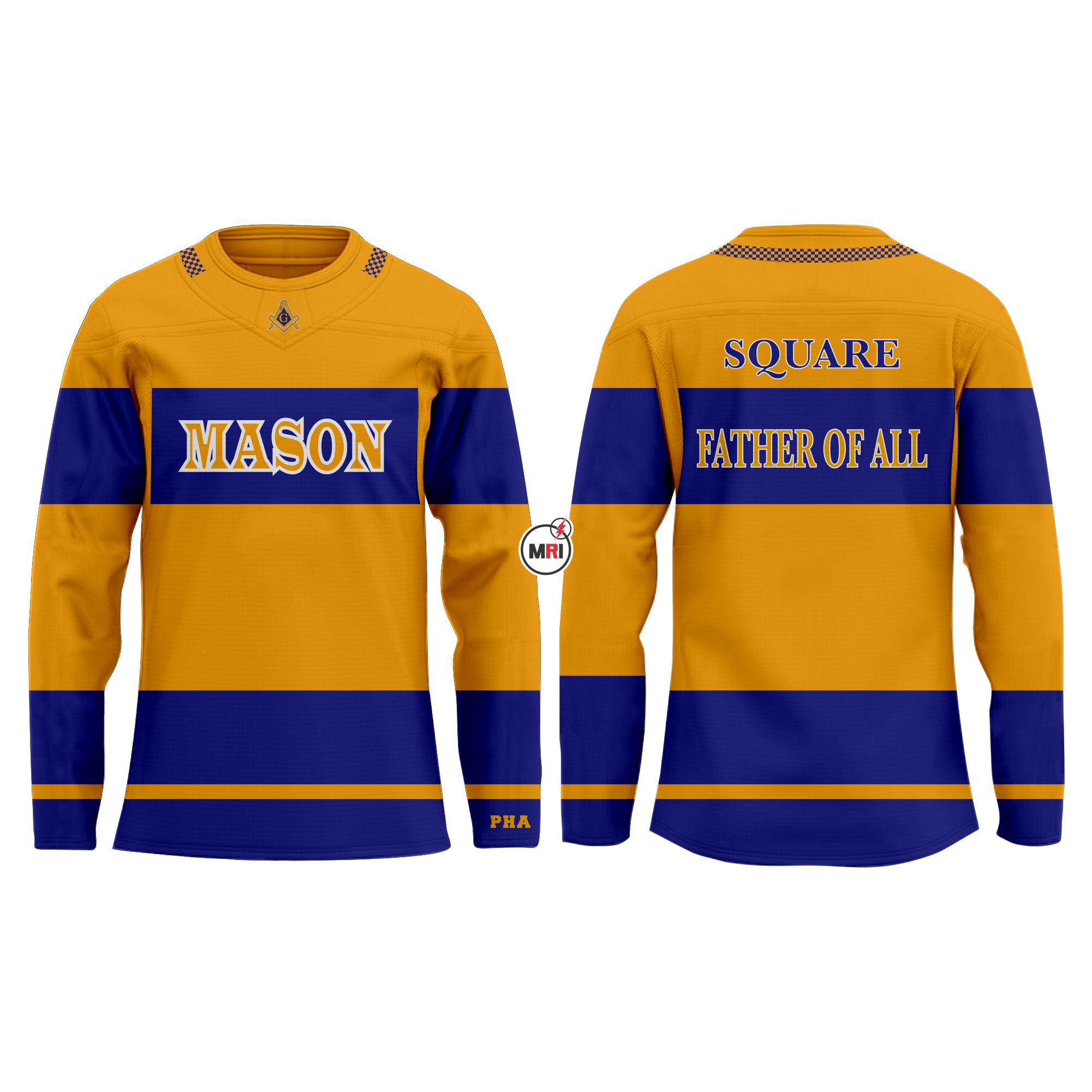 Masonic Sublimated Ice Hockey Jersey