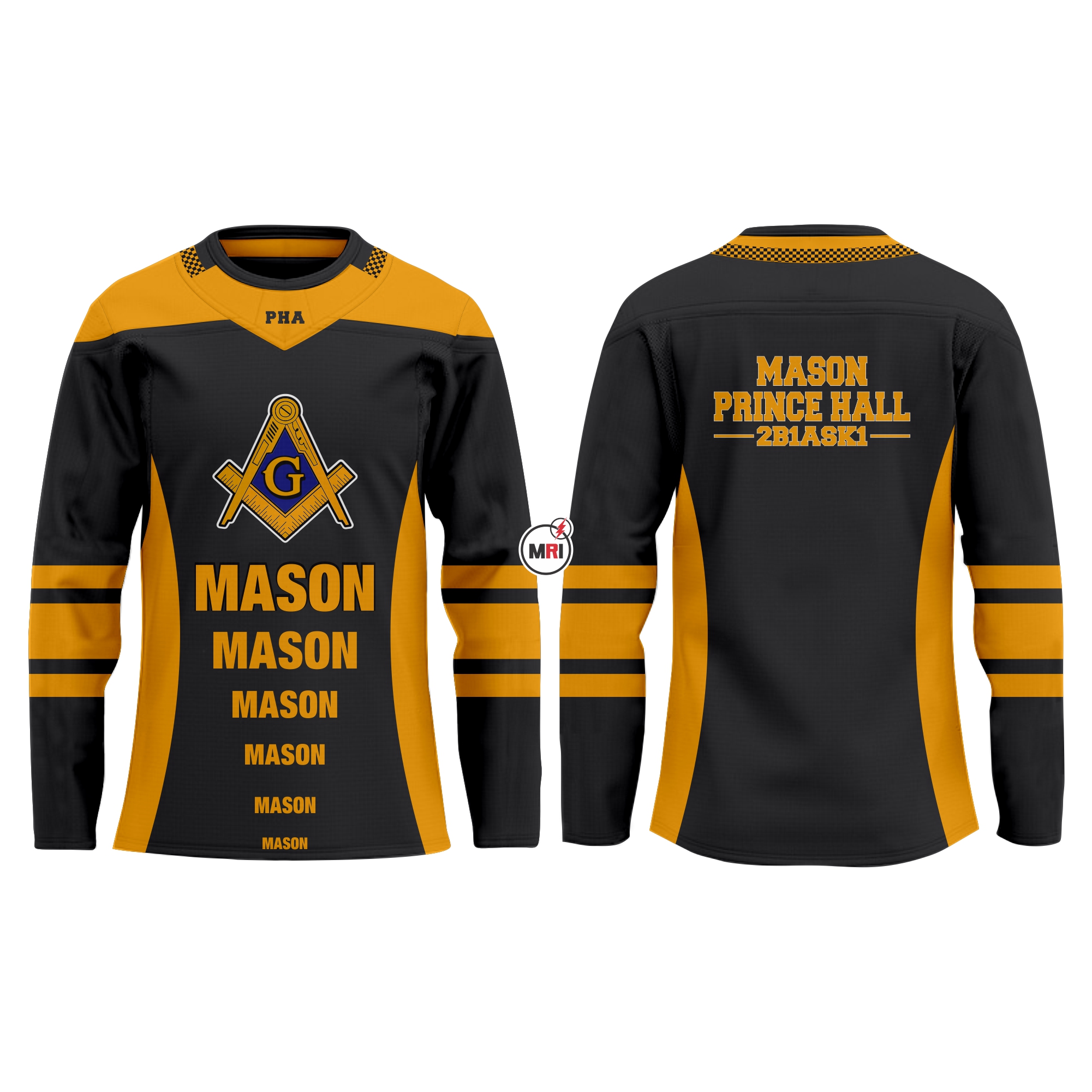 Masonic Sublimated Ice Hockey Jersey