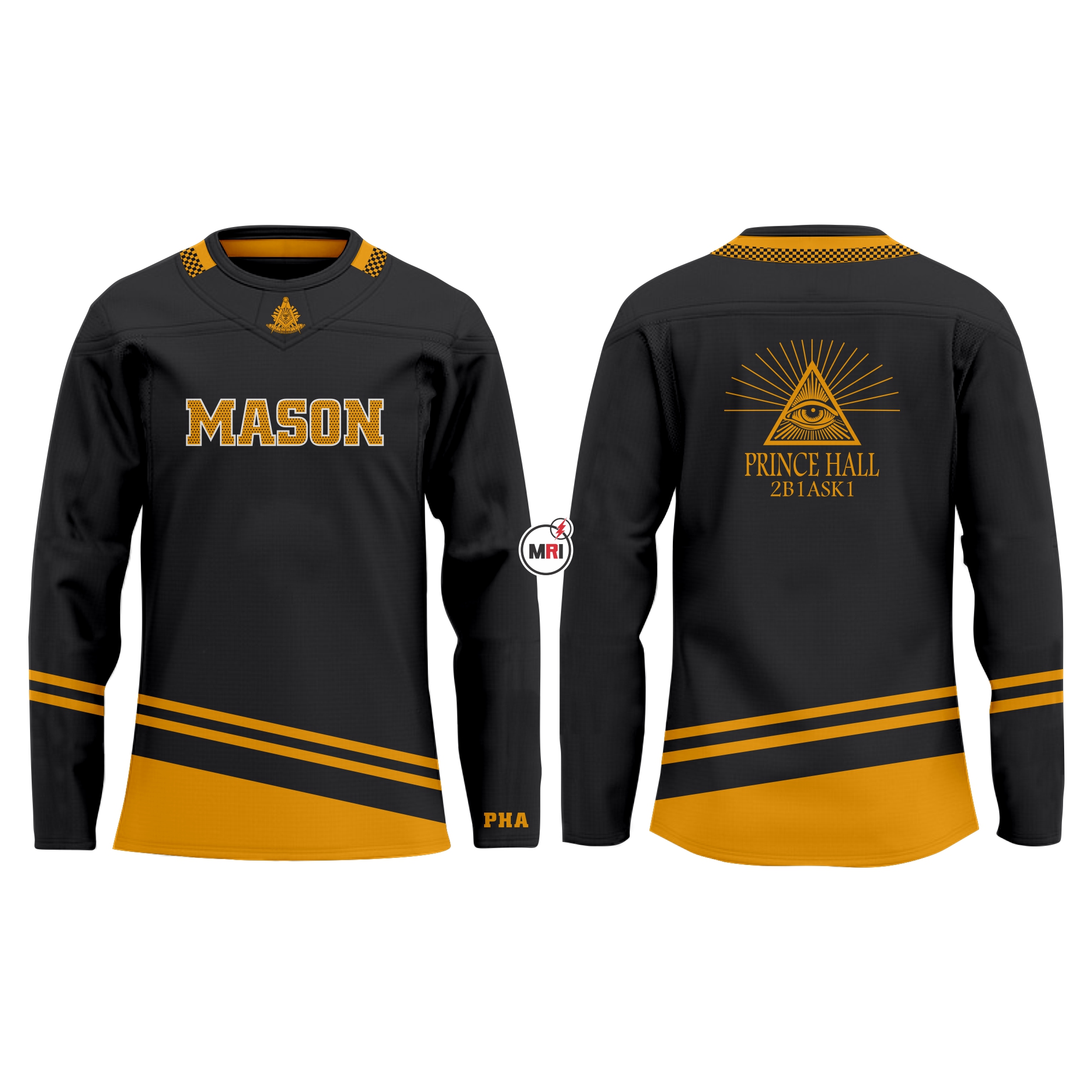 Masonic Sublimated Ice Hockey Jersey