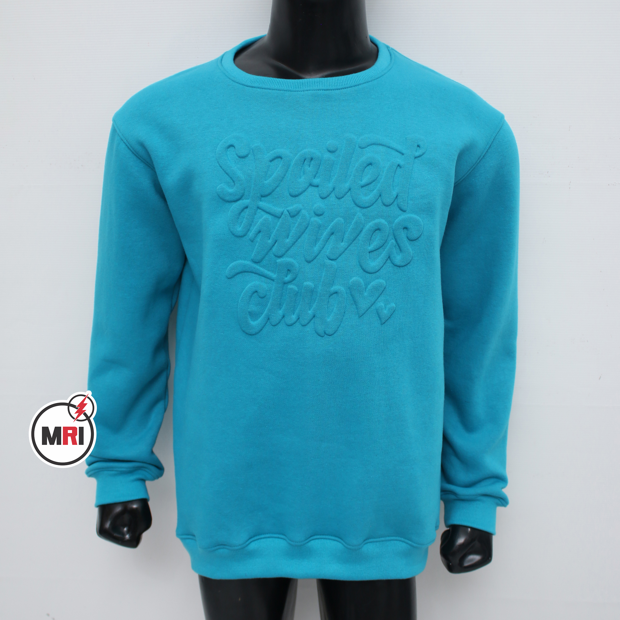 Custom Made Embossed Sweatshirt
