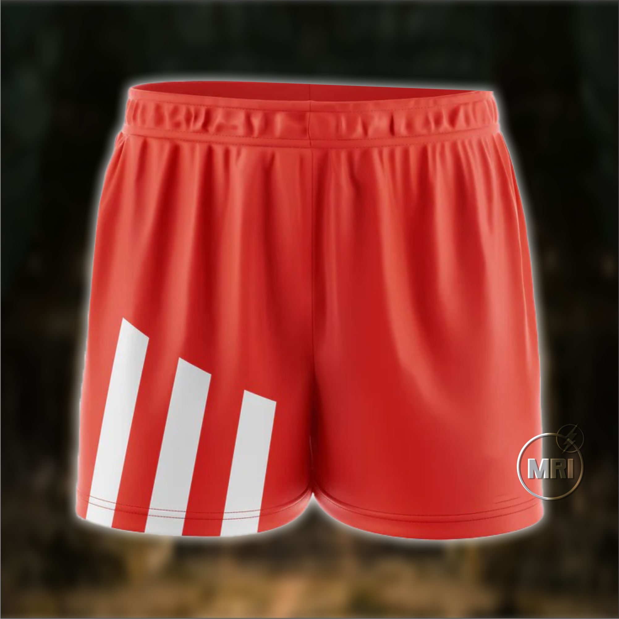Unisex Dry Fit Adidas Red Shorts