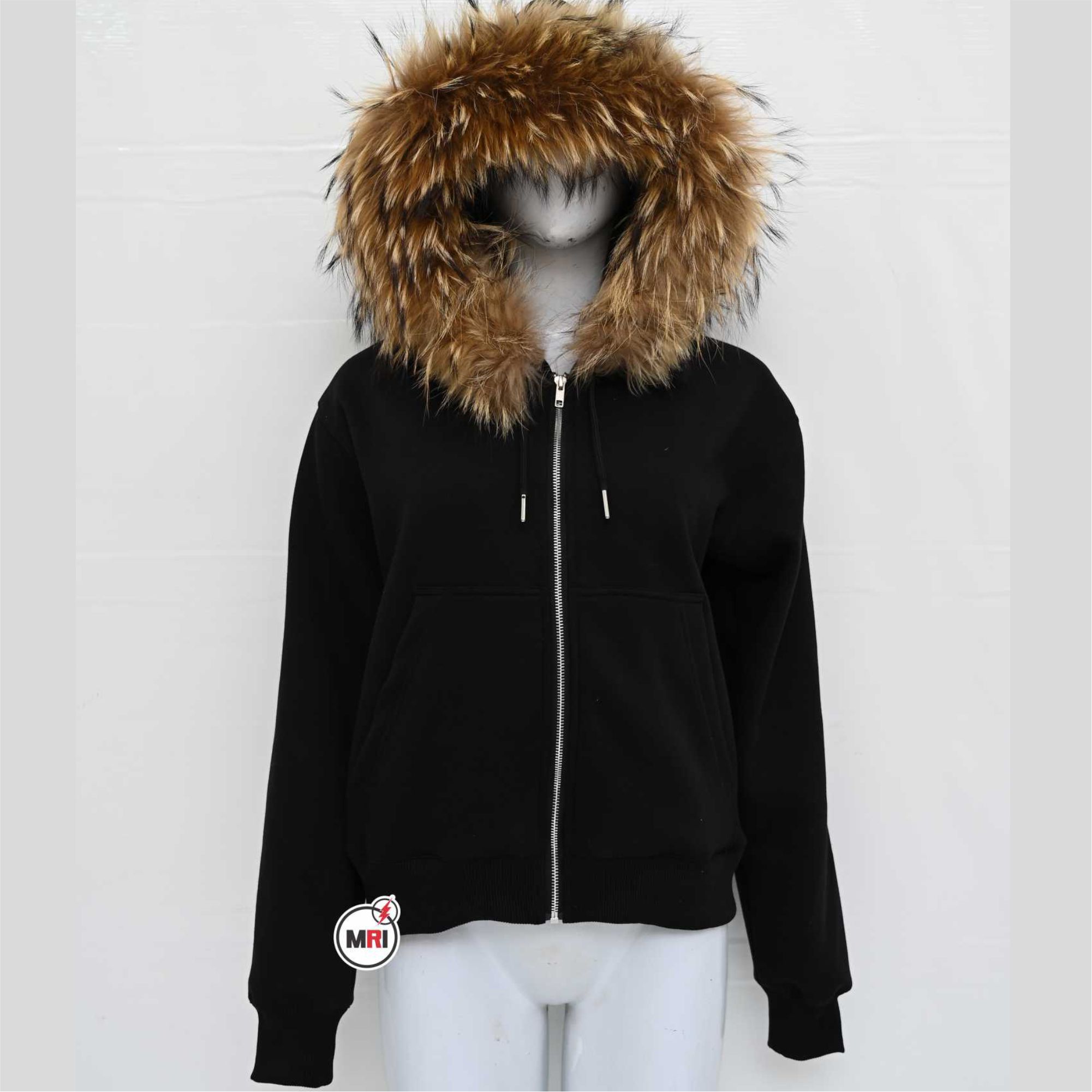 Unique Zipper Style Fur Hoodie