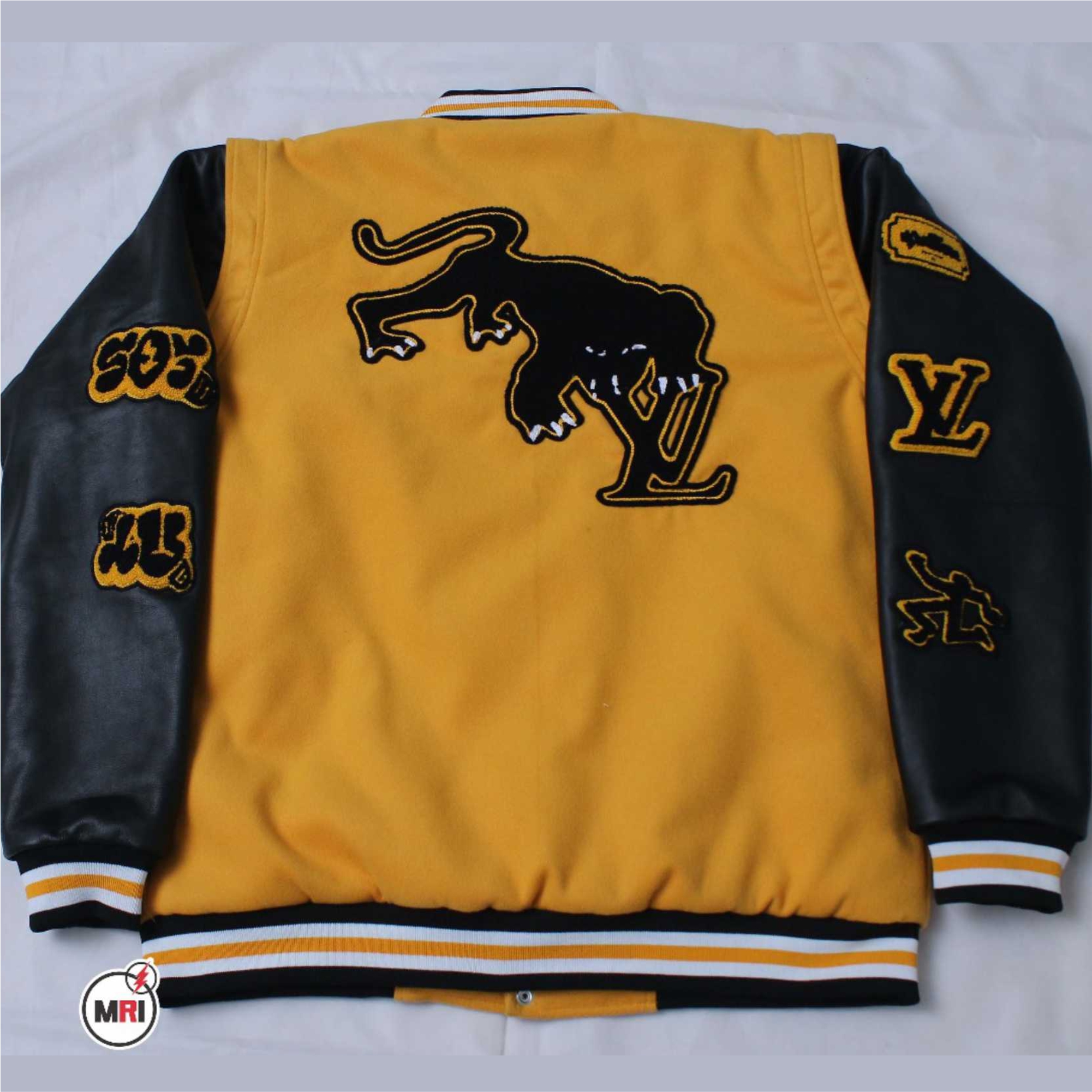 Unique Customized Varsity LV Jacket