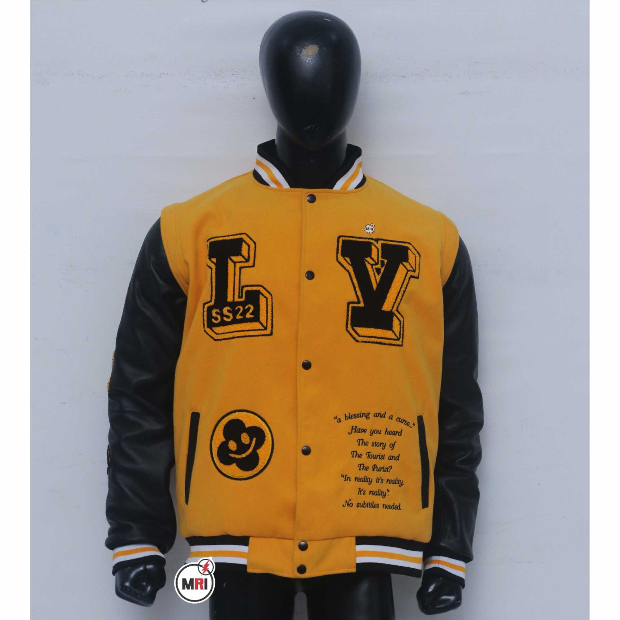 Unique Customized Varsity LV Jacket
