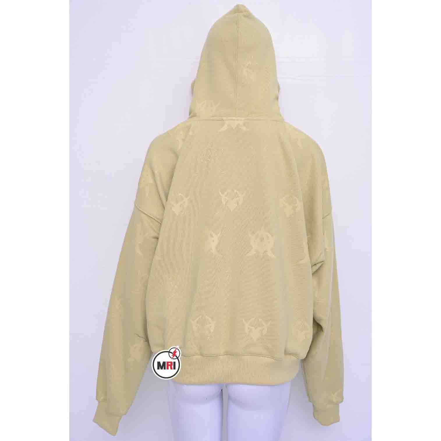 Oversize Drop Shoulder Screen Print Ladies Hoodie