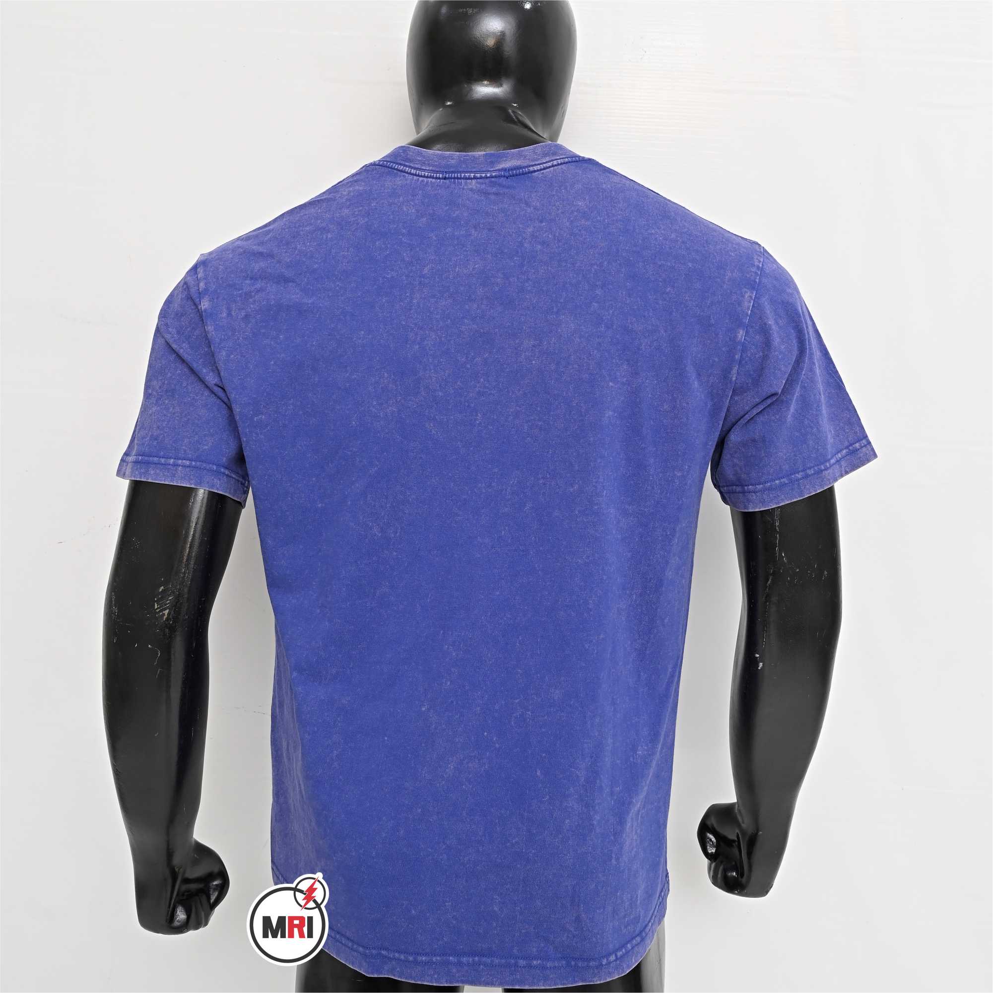 Acid Wash Royal T Shirt