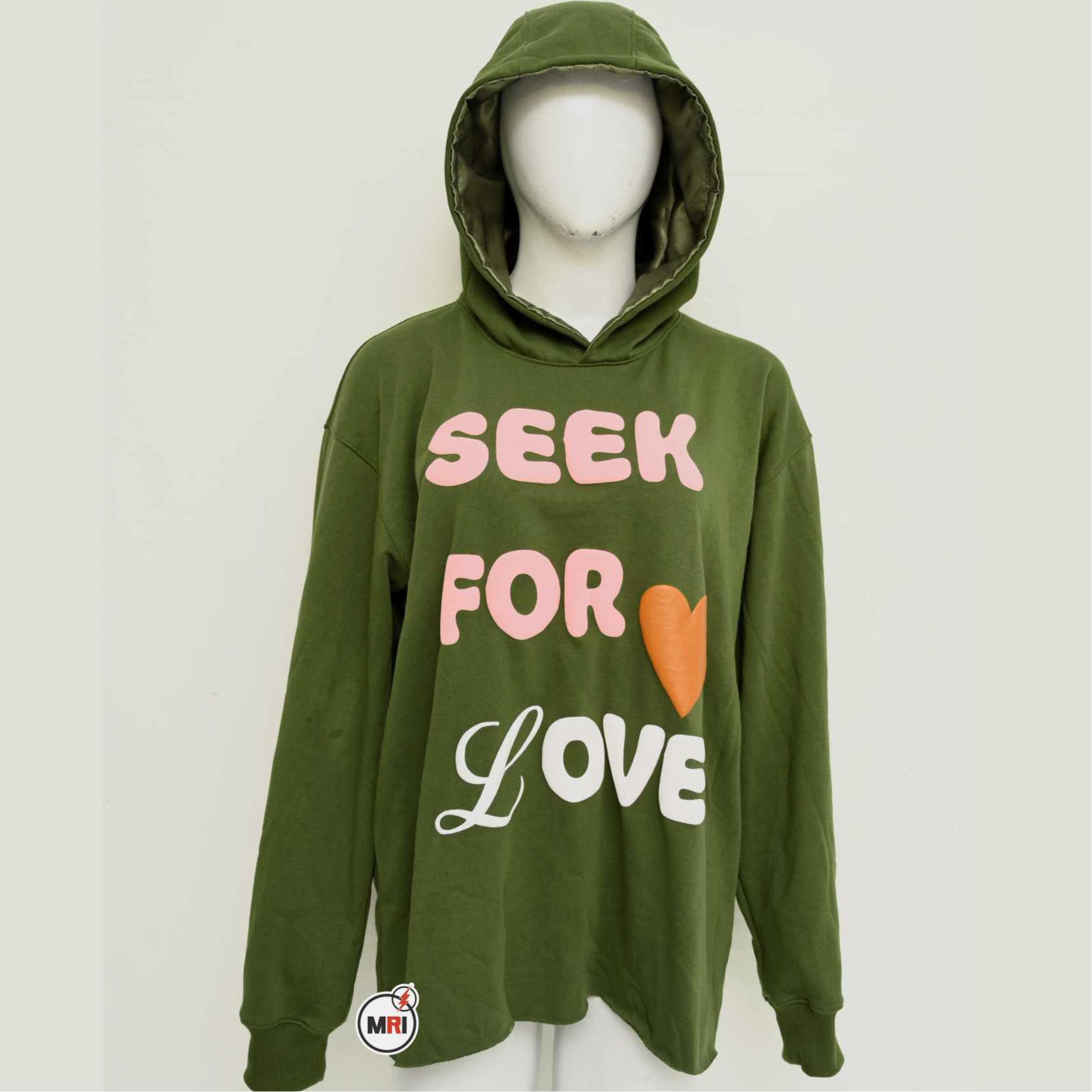 Unique Women Puff Print Hoodie