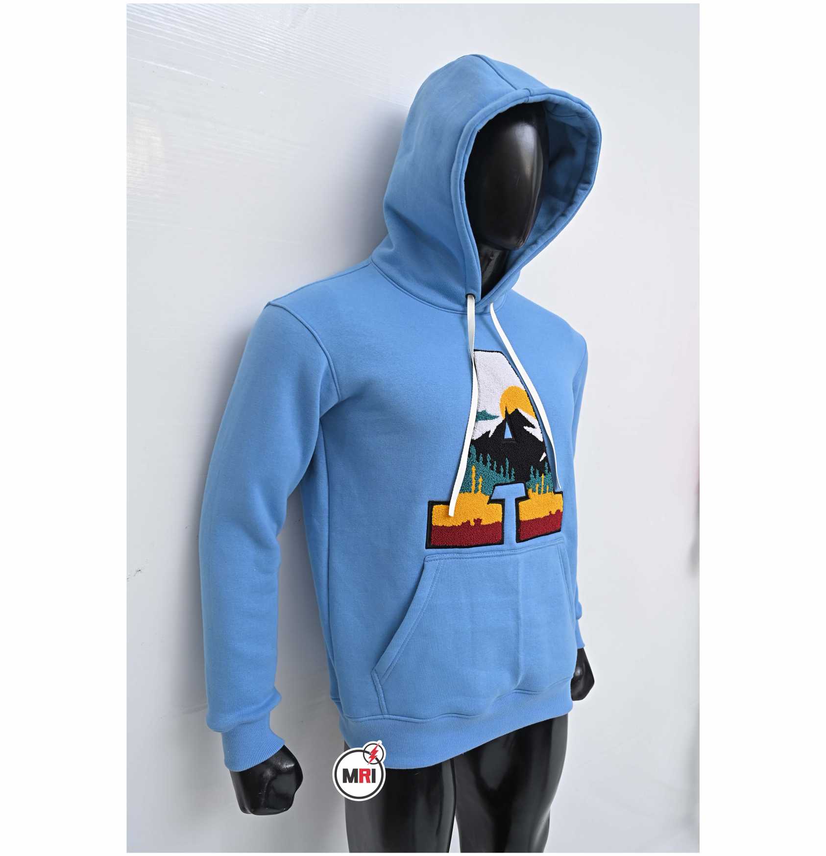 Unique Chenille Embroidery Hoodie