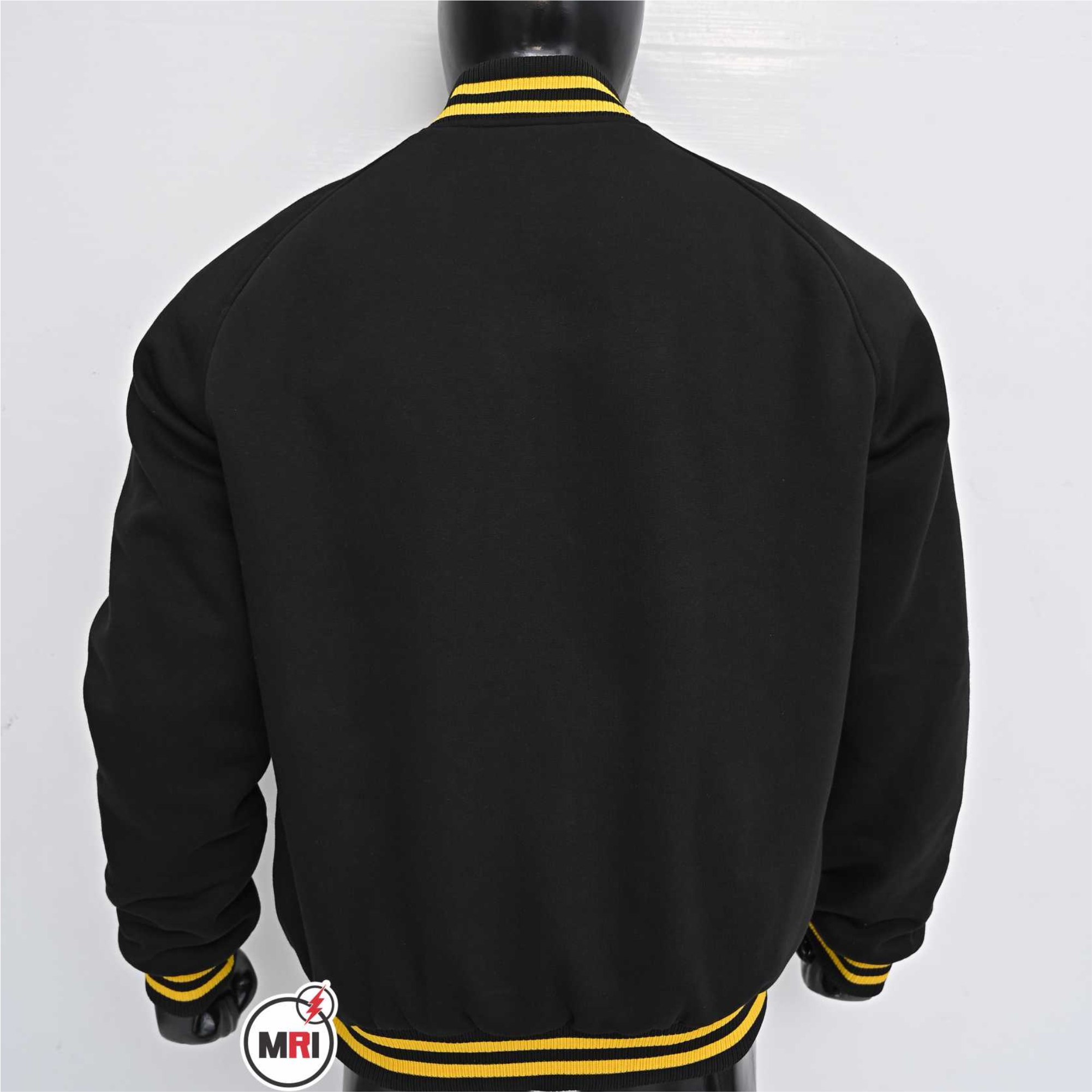 Unique Customized Black Varsity Jacket