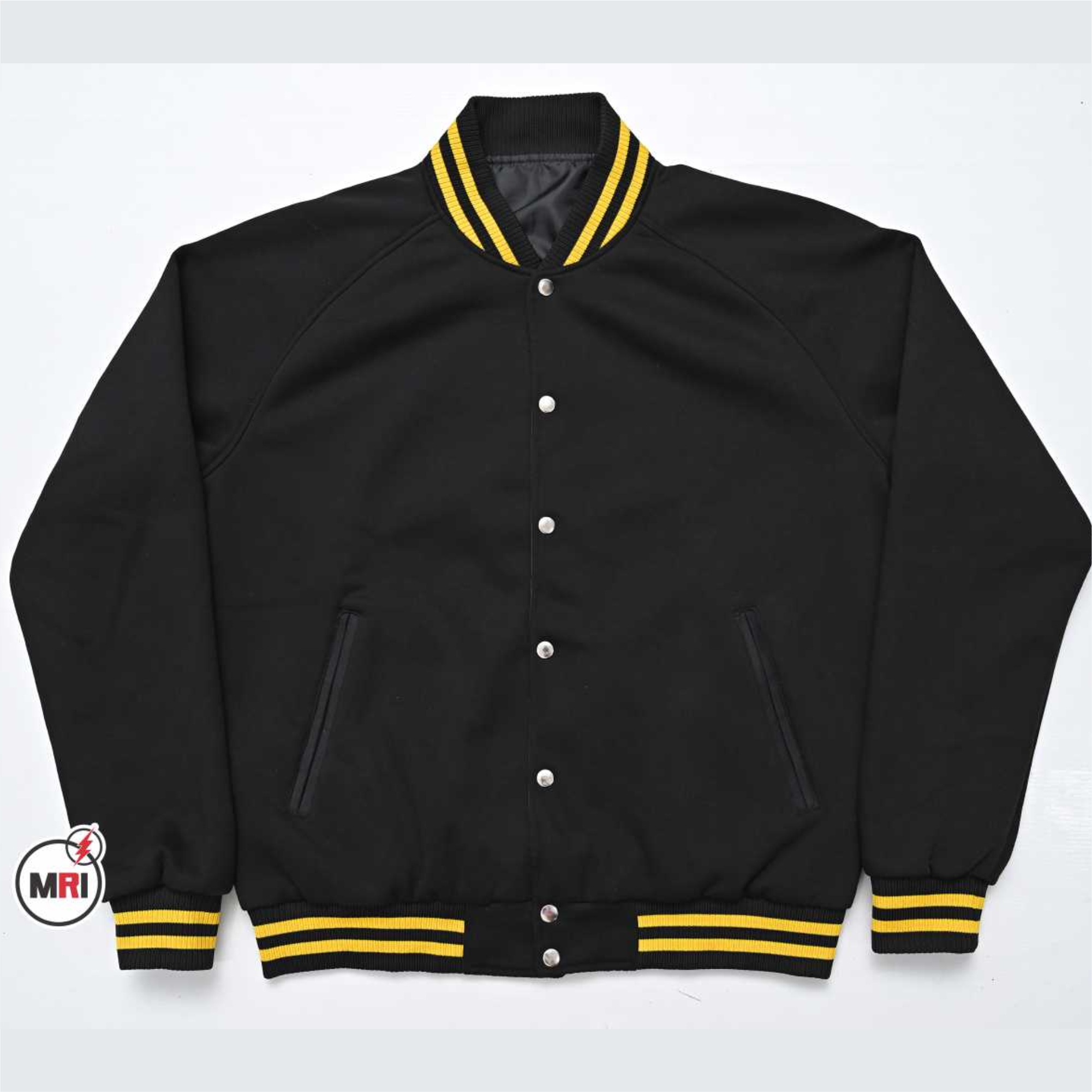 Unique Customized Black Varsity Jacket