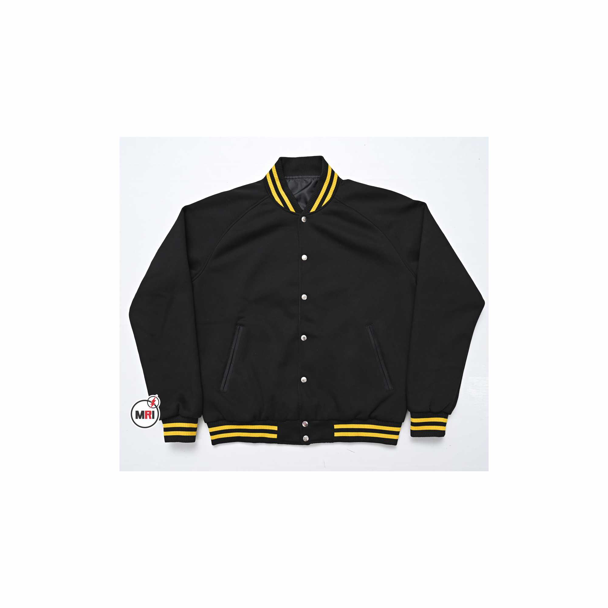 Unique Customized Black Varsity Jacket