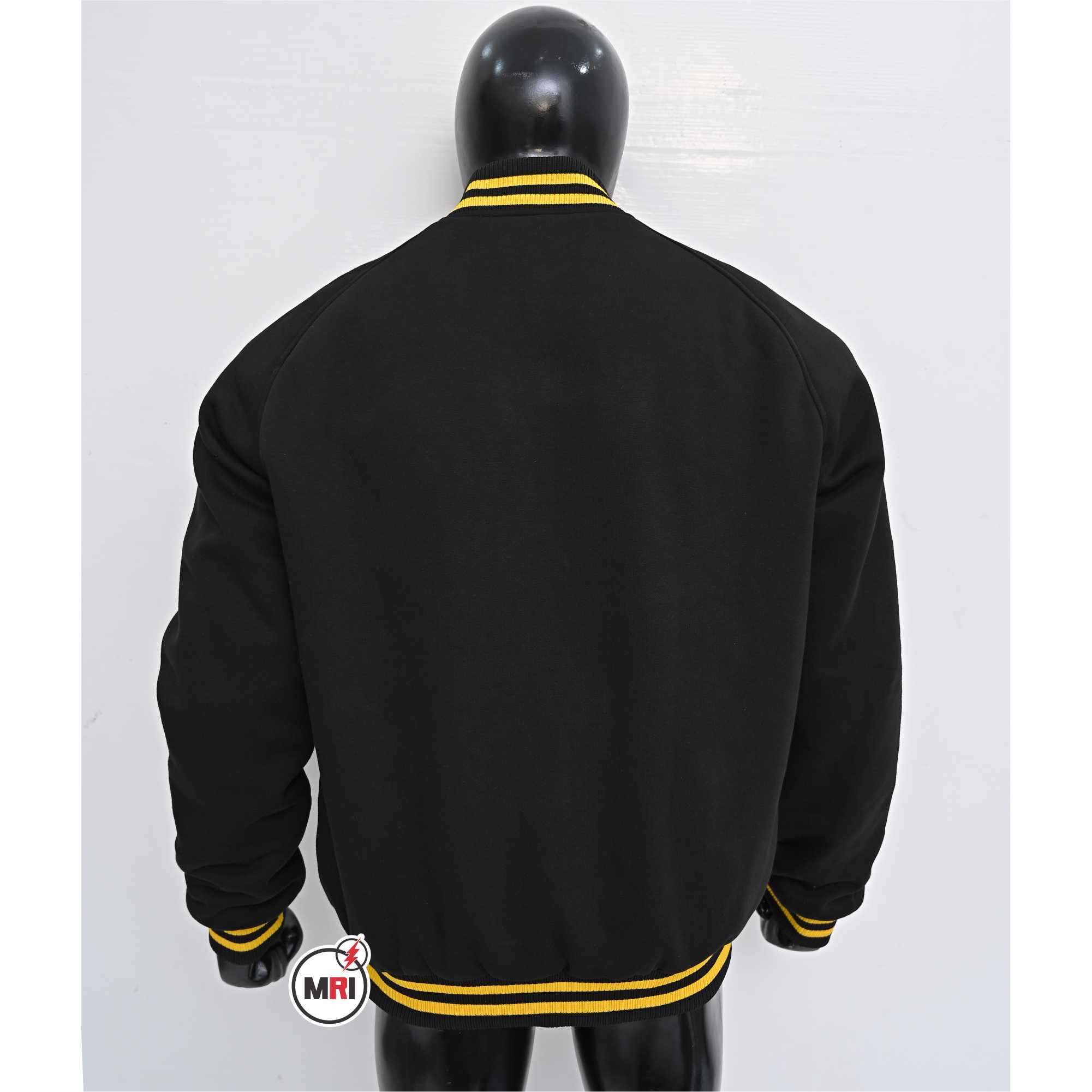 Unique Customized Black Varsity Jacket