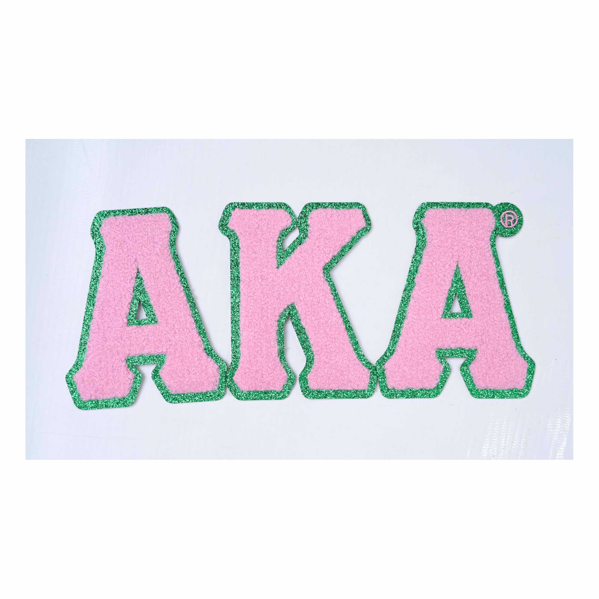 Custom AKA Chenille Patches