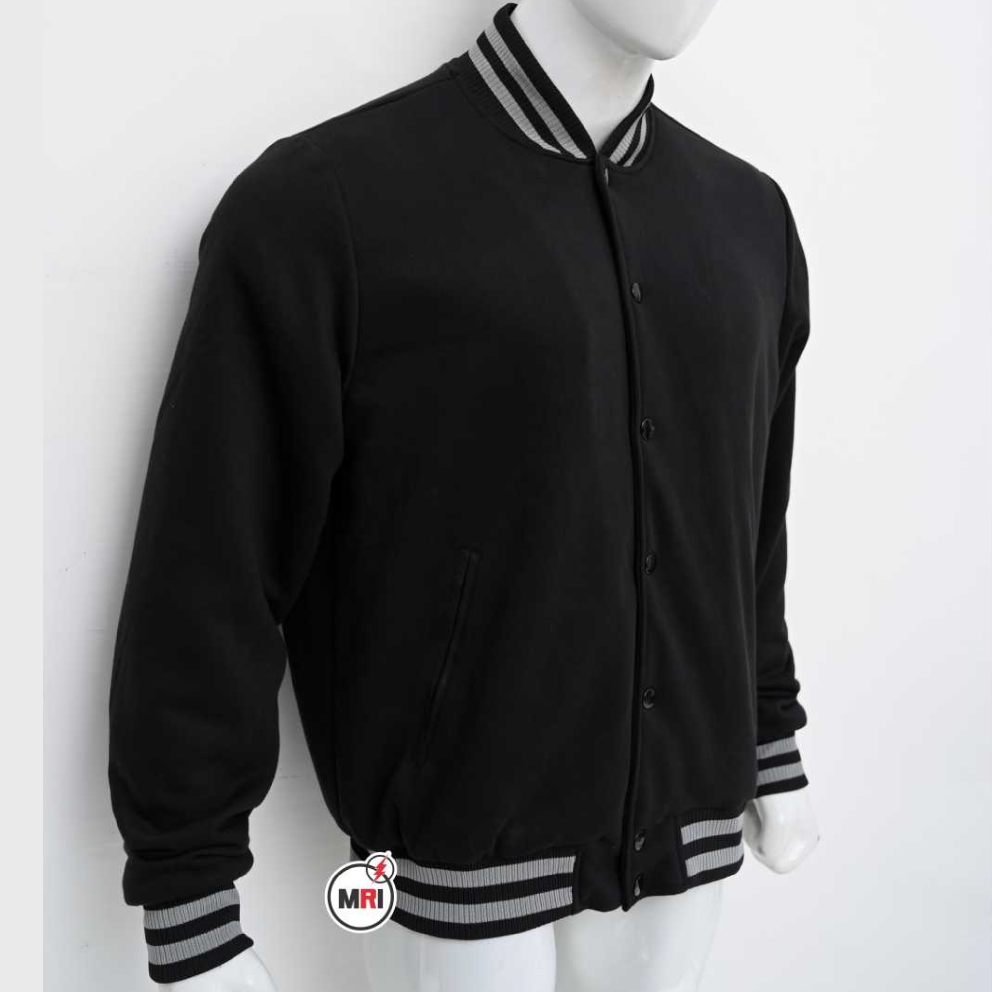 Unique Customized Black Varsity Jacket