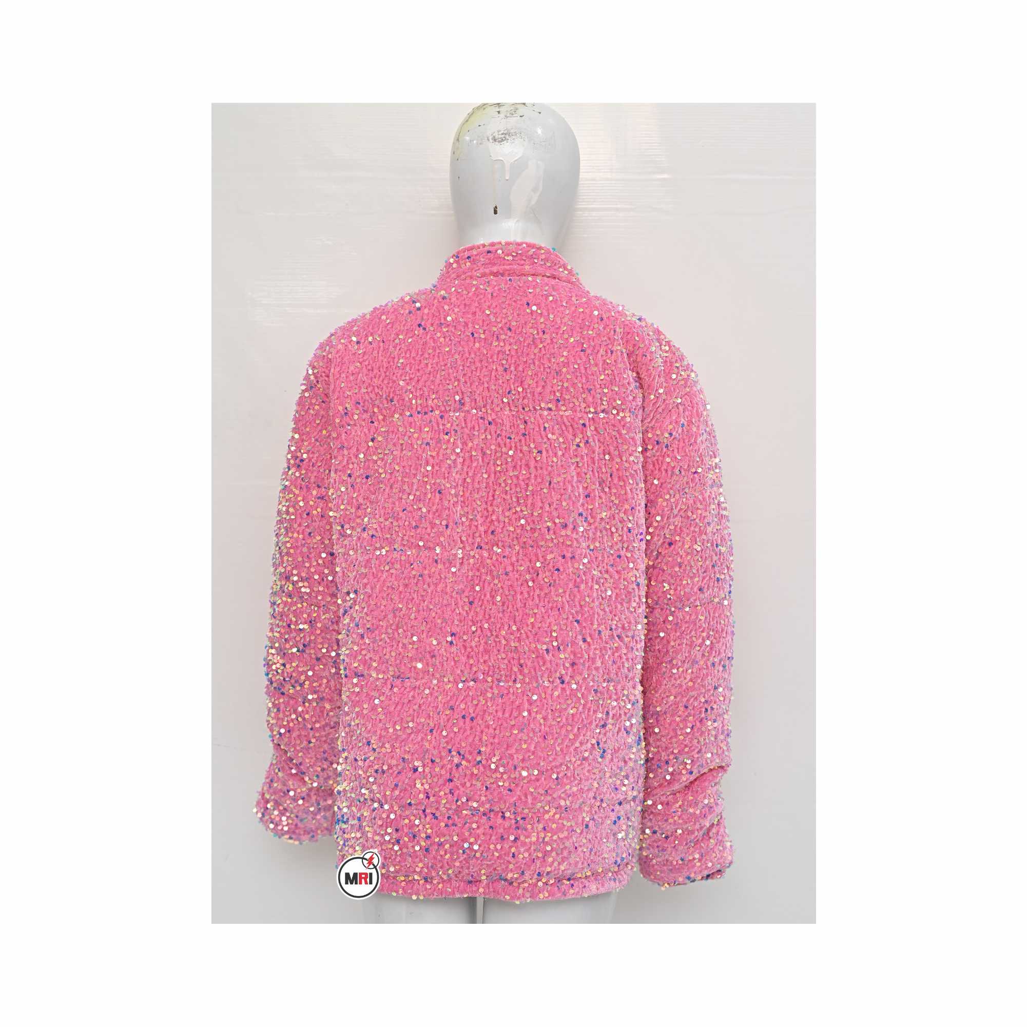 Unique Branded Sequin Jacket