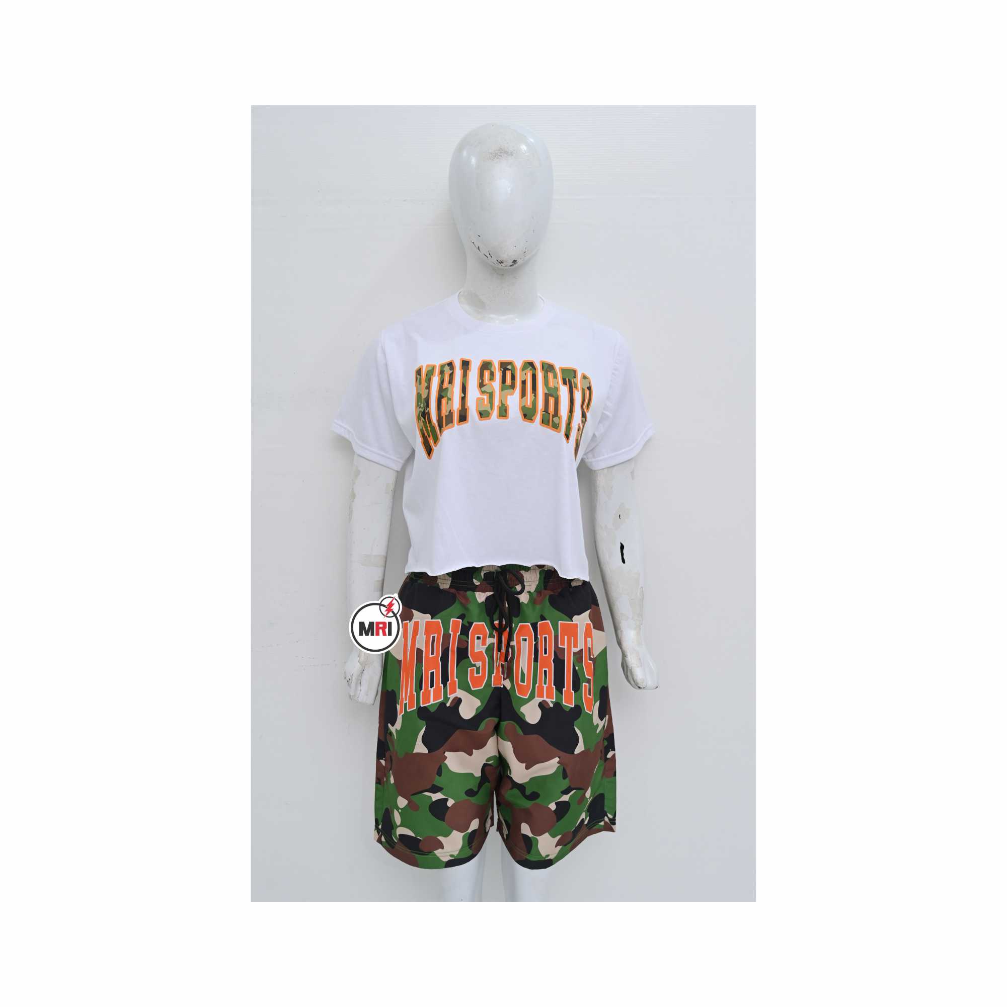 Printed T Shirt With Shorts Set