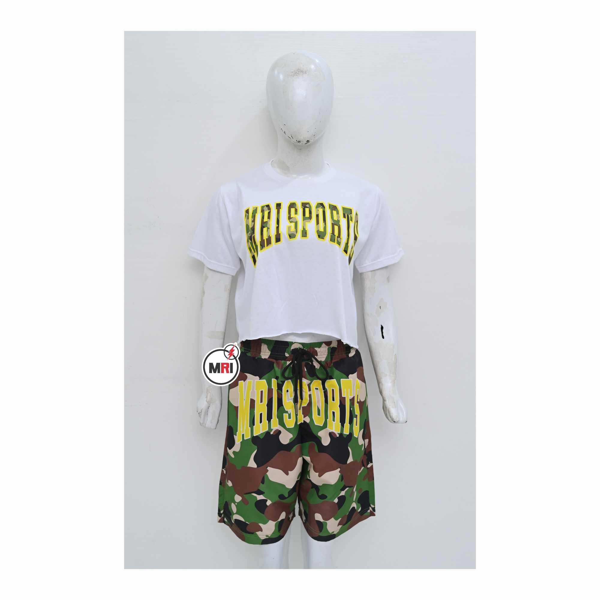 Printed T Shirt With Shorts Set