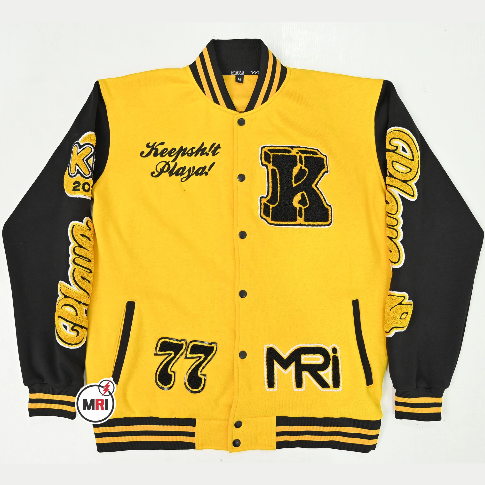 Customized Letterman Jacket  With Chenille Patches