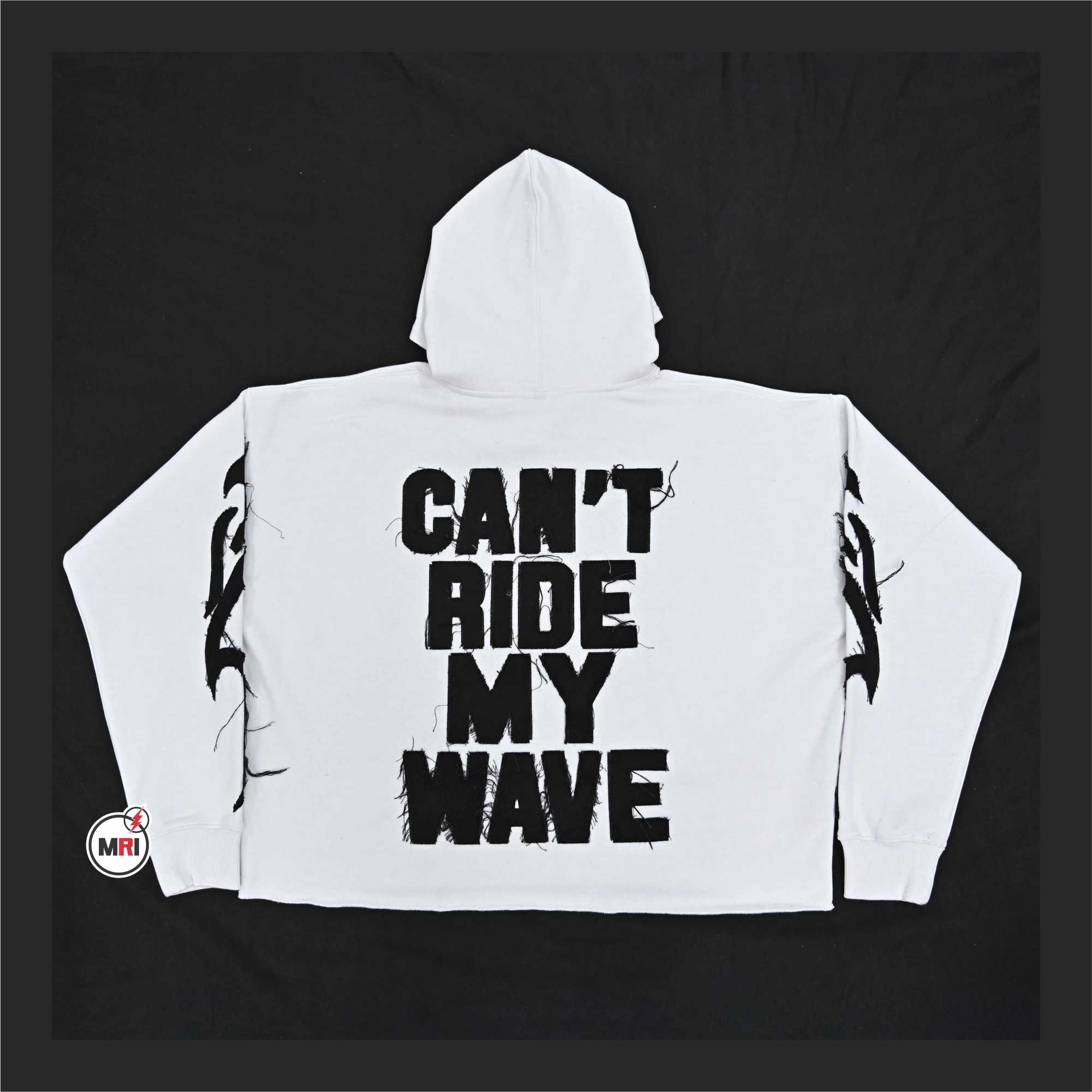 Customized Pullover Disstress Embroidery Hoodie