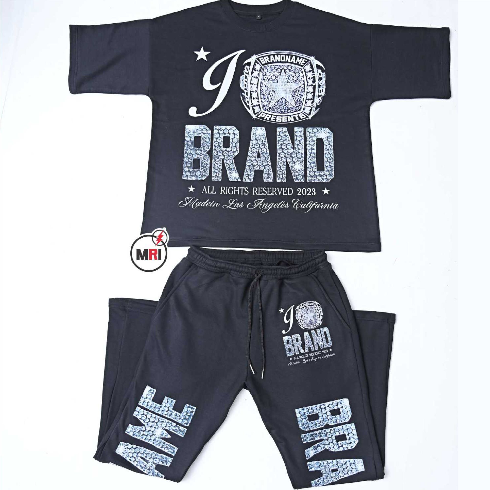 Custom Made Pima Cotton DTF Print Men’s Set