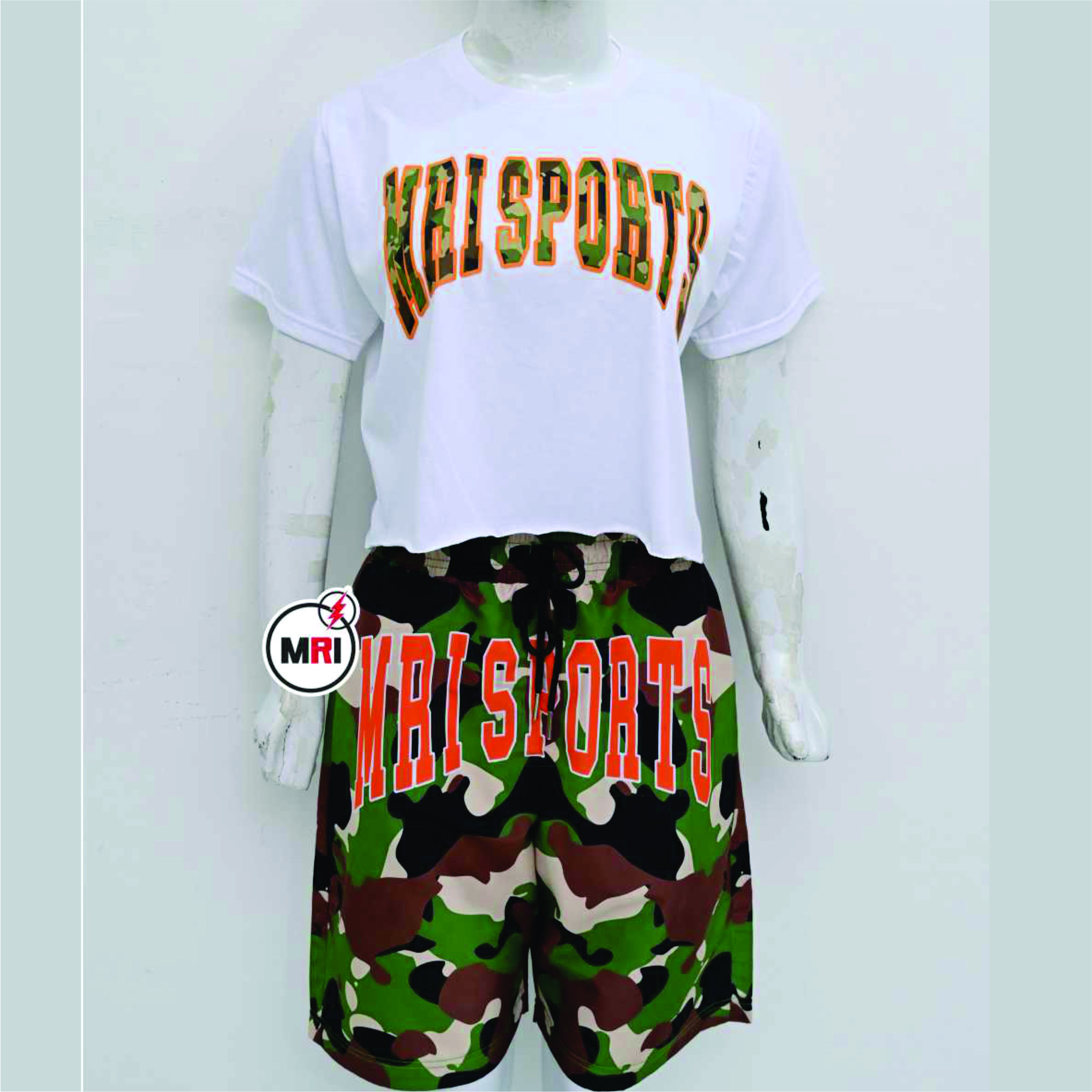 Printed T Shirt With Shorts Set