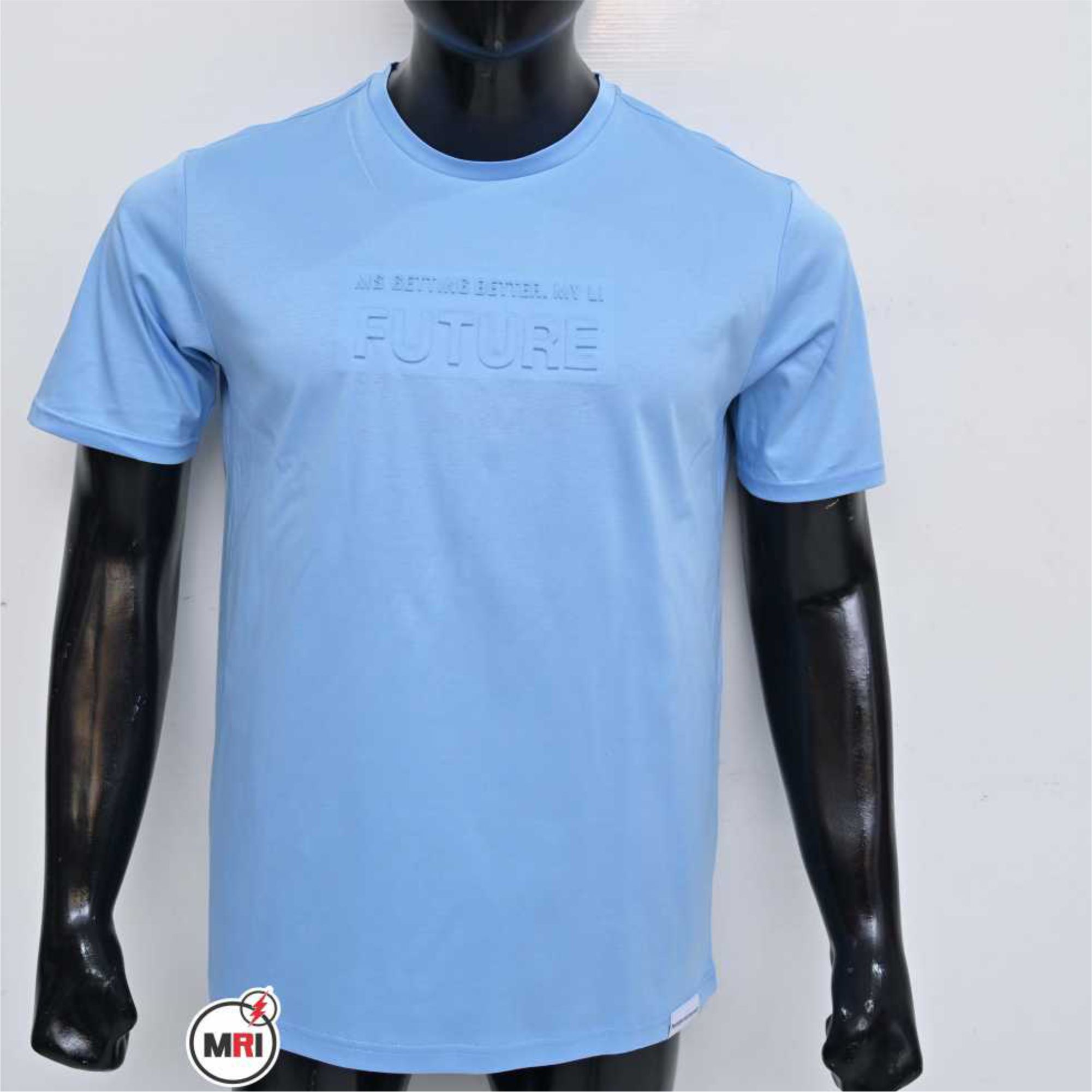 Unique Mercerize Cotton Emboss T Shirt