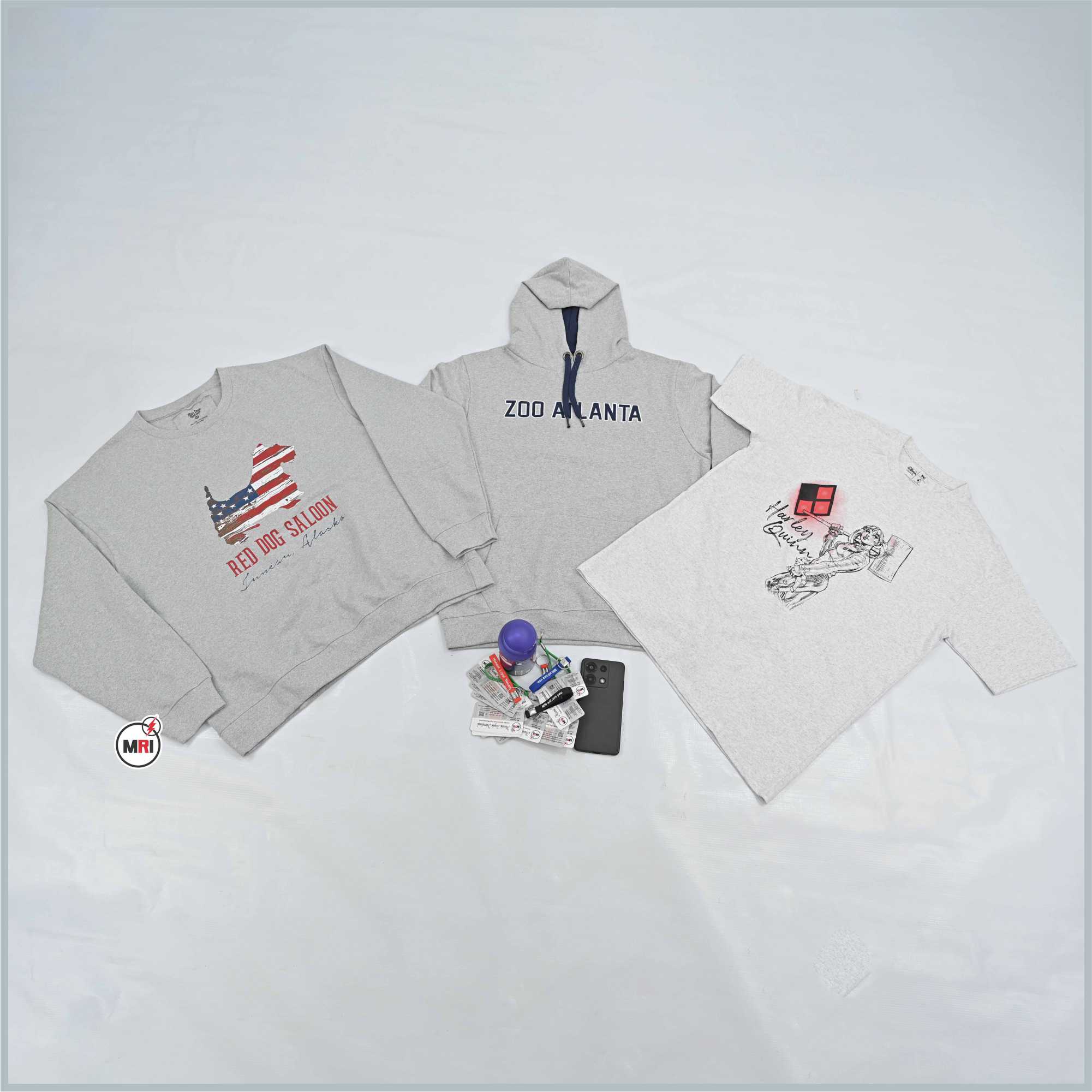 Pullover Printed Hoodie With Sweatshirt & T shirt