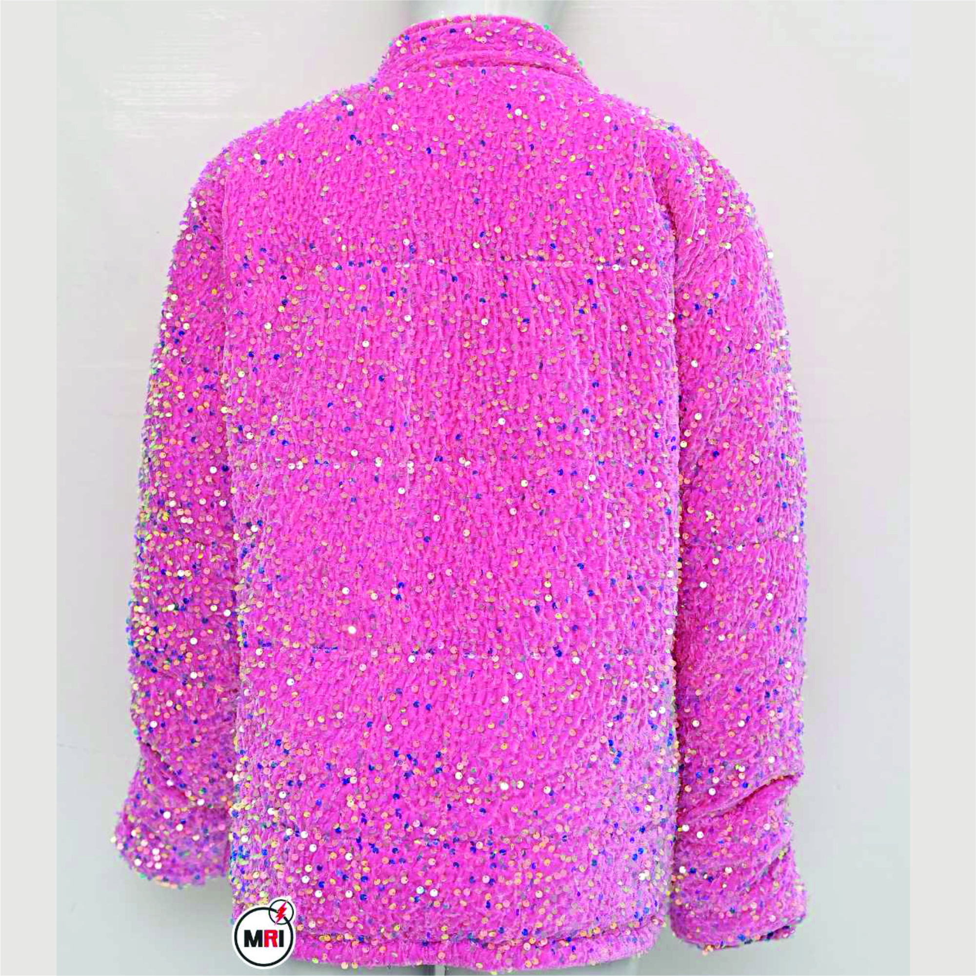 Unique Branded Sequin Jacket