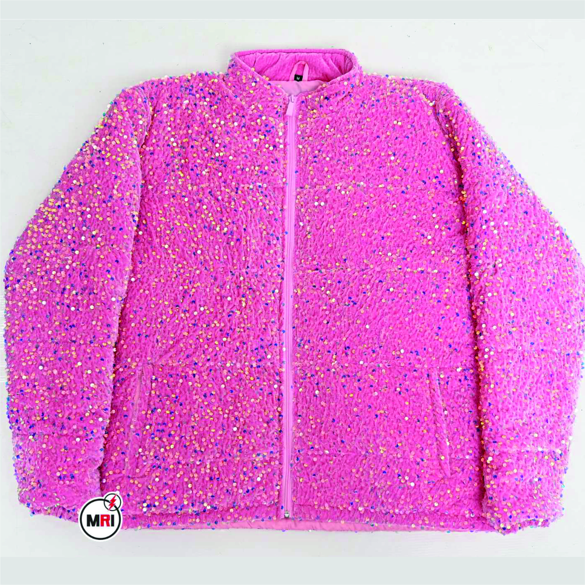 Unique Branded Sequin Jacket