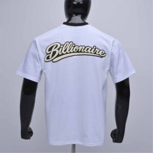 100% White Cotton Custom Logo Embroidery Short Sleeve O-Neck Men’s T-Shirt