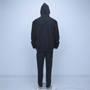 Custom Chenille Embroidery Heavyweight Hoodie Tracksuit