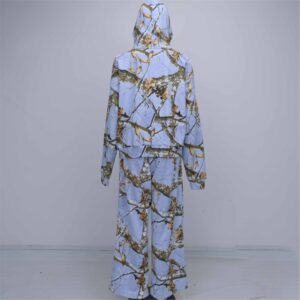 Custom Realtree Camo Hoodie and Pant Set Oversized Drop Shoulder Joggers Tracksuit Breathable Casual Winter Clothing