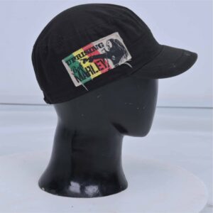Custom Distressed Military Cadet Cap With Canvas Patch