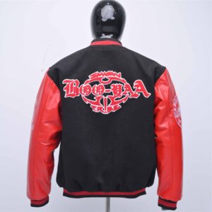 Customized varsity jacket Wool body leather sleeves Chenille embroidery logo