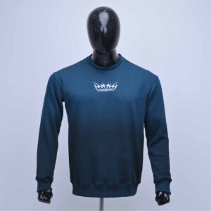 Custom Fleece Crewneck Sweatshirt With Center Chest Embroidery