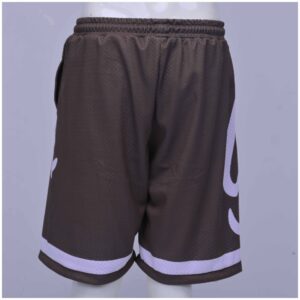 Premium quality custom basketball shorts manufactured from breathable polyester mesh fabric